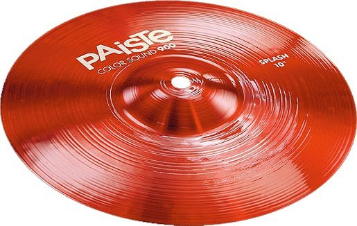 Paiste 12" Color Sound 900 Splash Cymbal - Red Paiste 12" Color Sound 900 Splash Cymbal - Red
