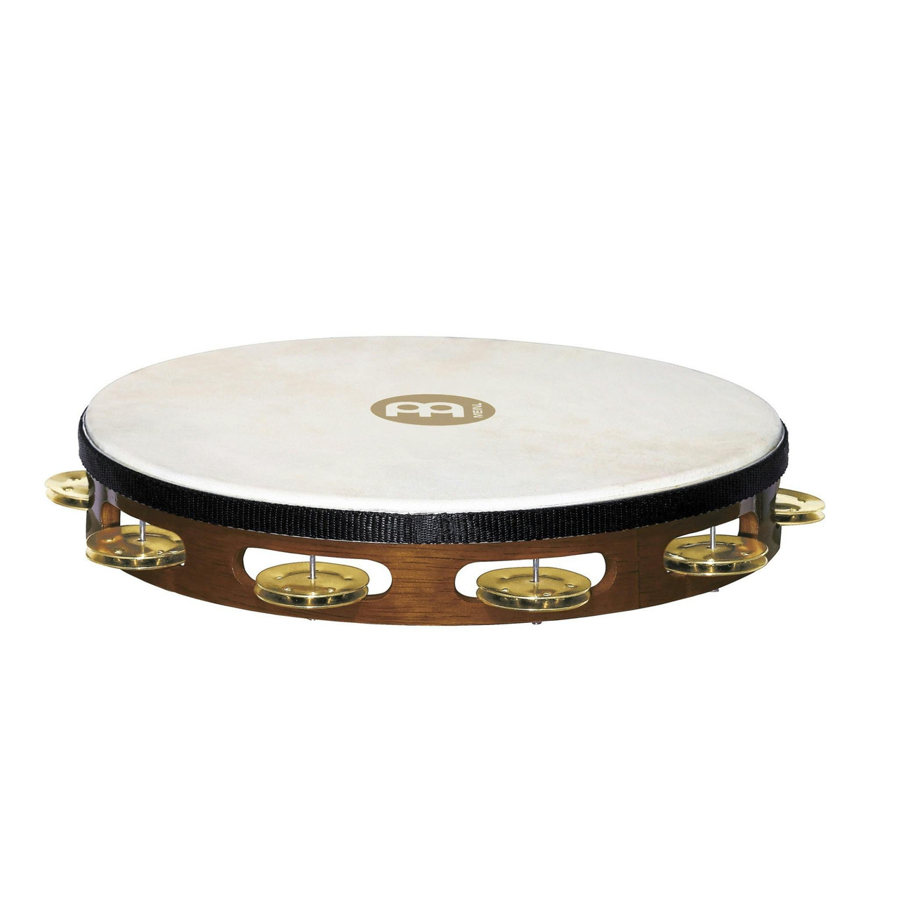 Meinl Headed Tambourine with Brass Jingles Meinl Headed Tambourine with Brass Jingles