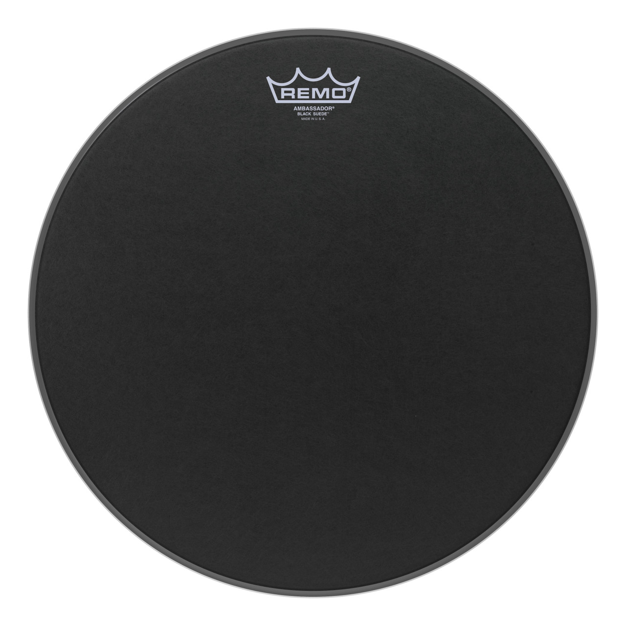 Remo 15" Black Suede Ambassador Tom / Snare / Floor Tom Head Remo 15" Black Suede Ambassador Tom / Snare / Floor Tom Head