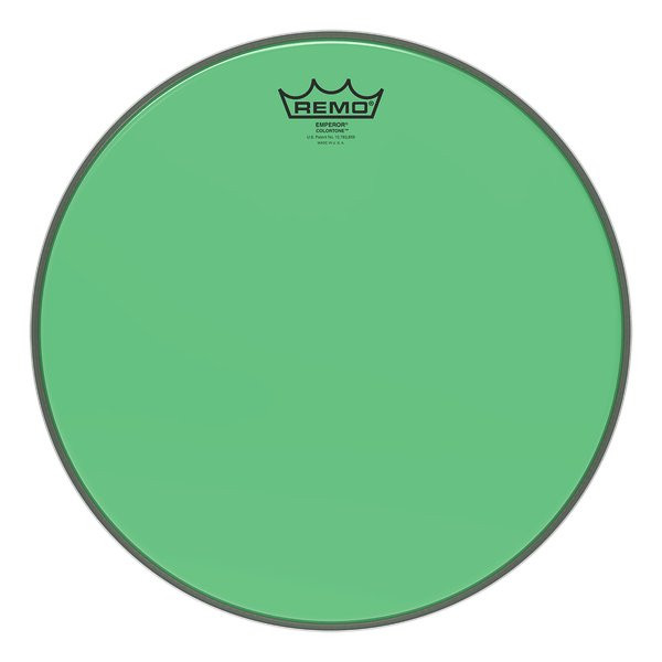Remo Emperor Colortone 12" Drum Head In Green Remo Emperor Colortone 12" Drum Head In Green