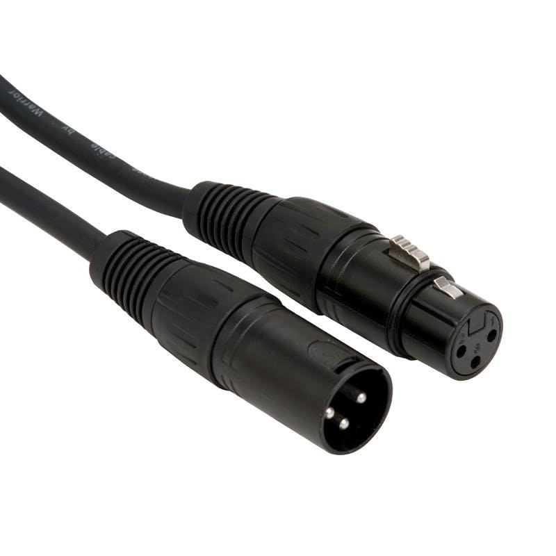 Andertons Pro Sound Male XLR to Female XLR 3m Andertons Pro Sound Male XLR to Female XLR 3m
