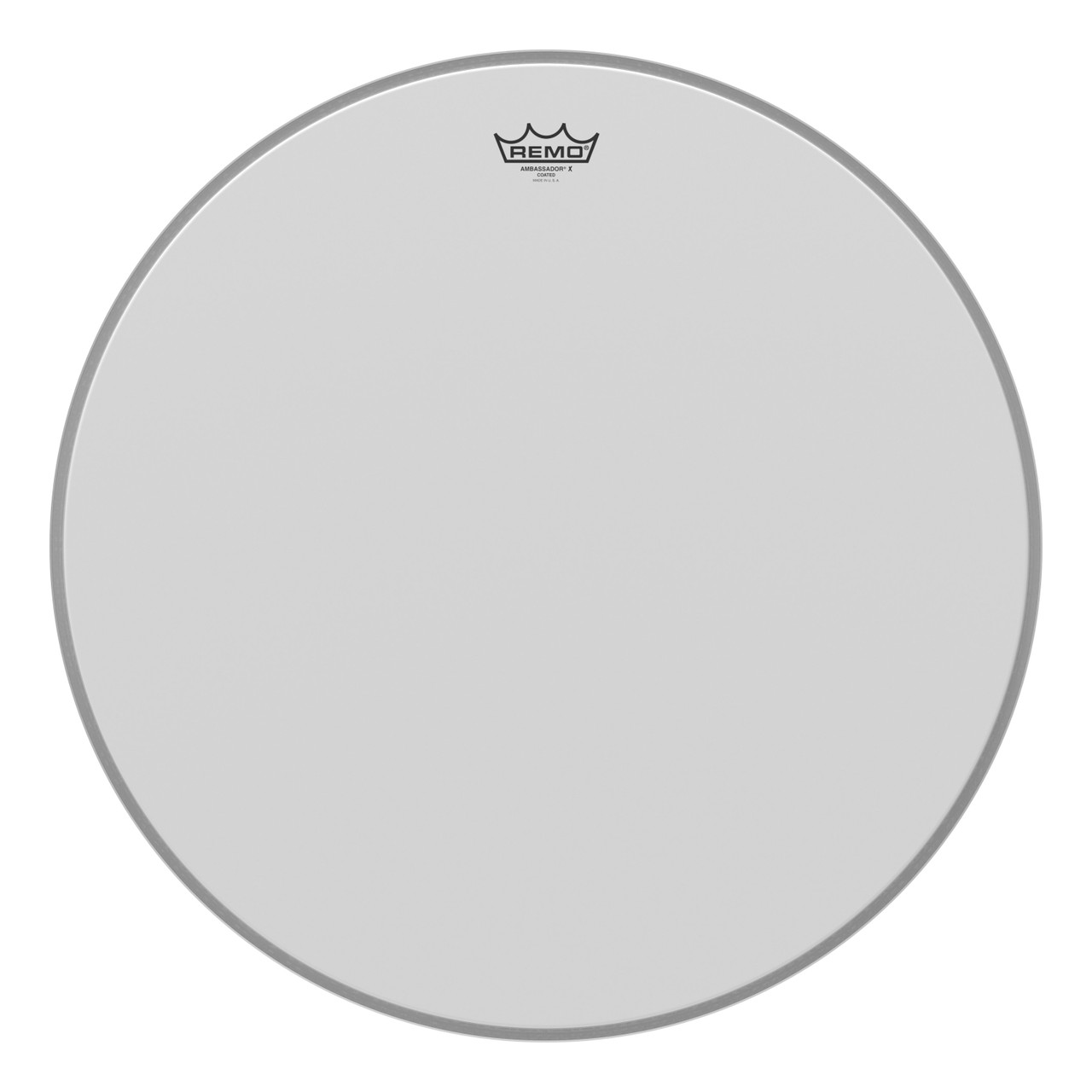Remo 24" Ambassador X Coated Bass Drum Head Remo 24" Ambassador X Coated Bass Drum Head