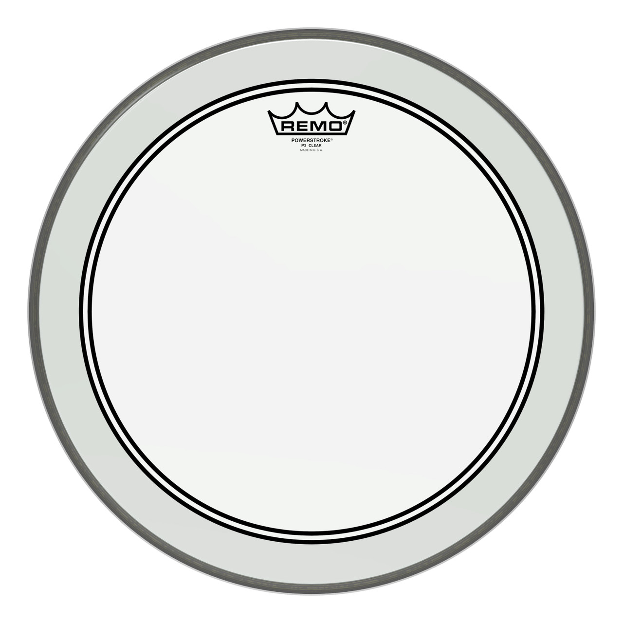 Remo 16" Powerstroke 3 Ambassador Clear Bass Drum Head Remo 16" Powerstroke 3 Ambassador Clear Bass Drum Head