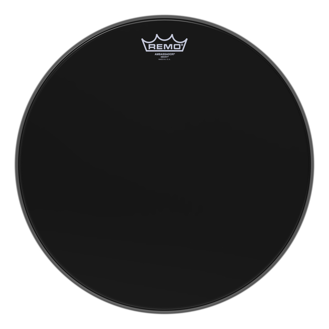Remo 16" Ebony Ambassador Snare / Floor Tom Head Remo 16" Ebony Ambassador Snare / Floor Tom Head