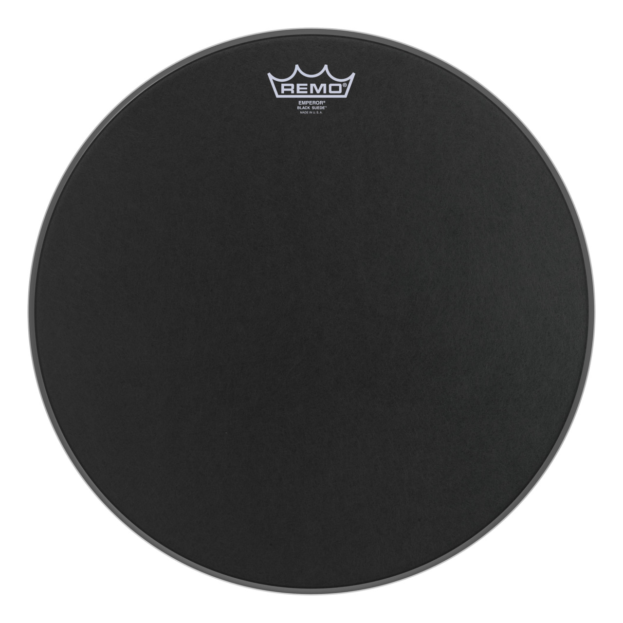 Remo 16" Black Suede Emperor Snare / Floor Tom Head Remo 16" Black Suede Emperor Snare / Floor Tom Head