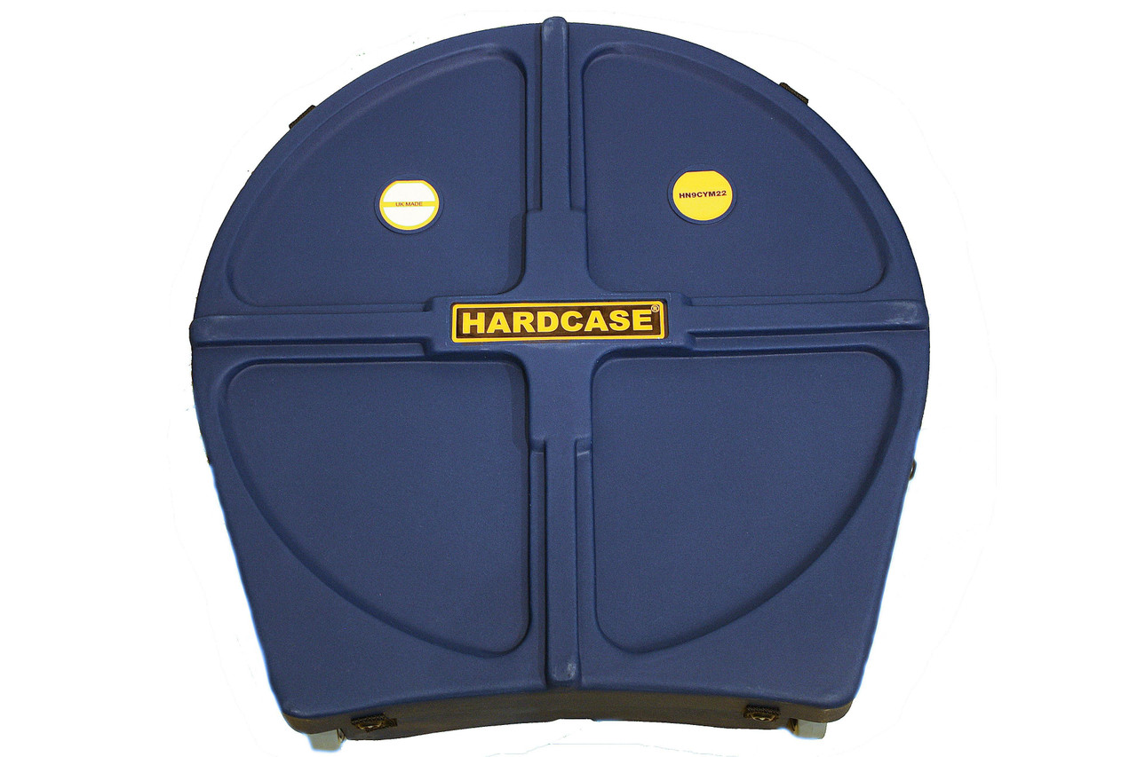 Hardcase 22" Cymbal Case in Dark Blue with Dividers Included Hardcase 22" Cymbal Case in Dark Blue with Dividers Included