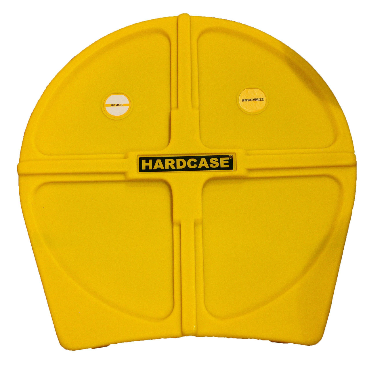 Hardcase 22" Cymbal Case in Bright Yellow with Dividers Included Hardcase 22" Cymbal Case in Bright Yellow with Dividers Included