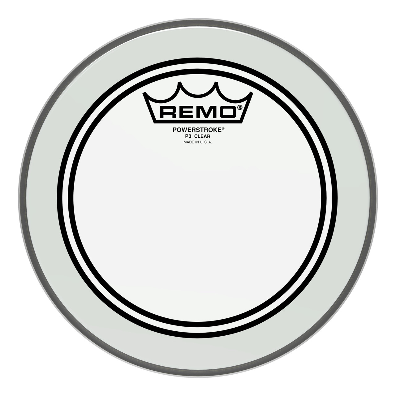 Remo 08" Powerstroke 3 Ambassador Clear Tom Head Remo 08" Powerstroke 3 Ambassador Clear Tom Head