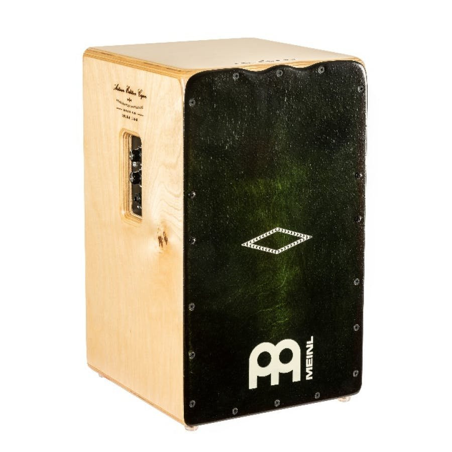 Meinl Artisan Edition Pickup Cajon, Dark Olive Burst Meinl Artisan Edition Pickup Cajon, Dark Olive Burst