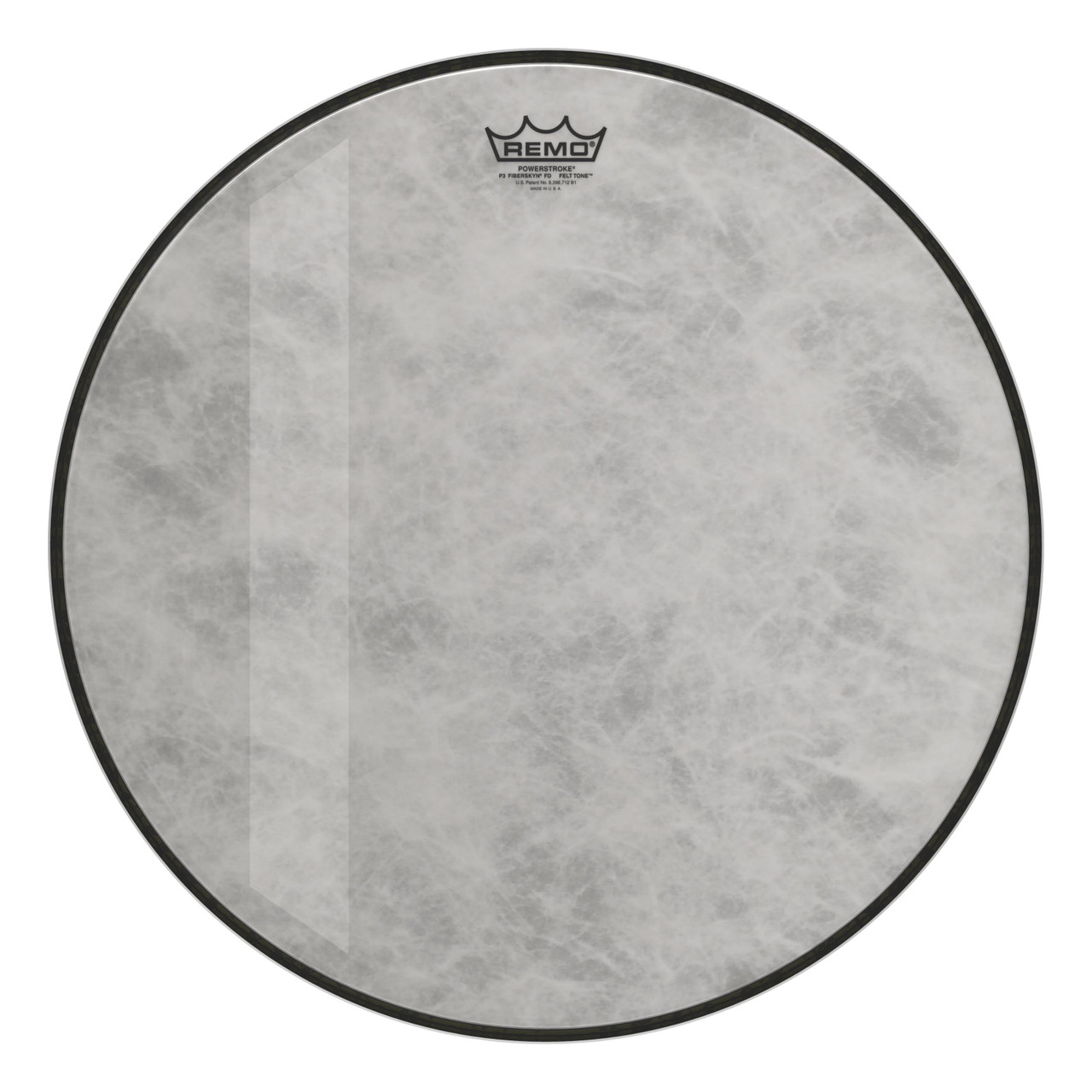 Remo Powerstroke 3 Fiberskyn Diplomat Felt Tone Bass Drum Head - 20" Remo Powerstroke 3 Fiberskyn Diplomat Felt Tone Bass Drum Head - 20"