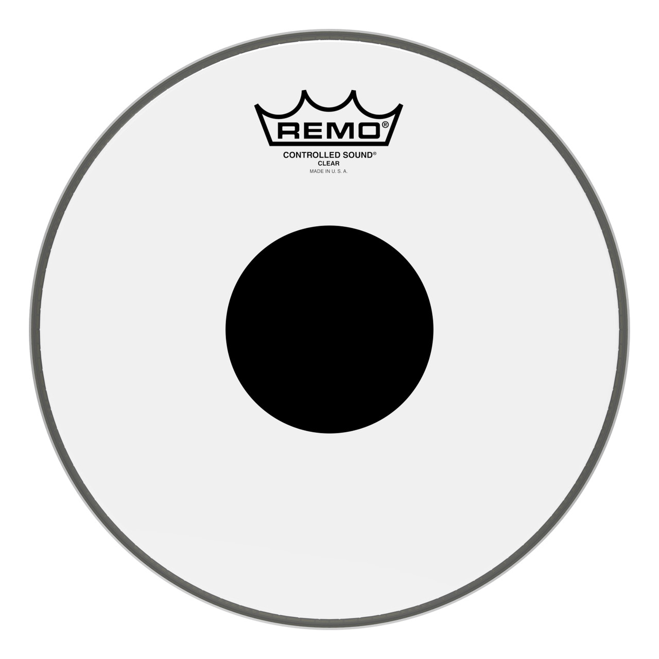 Remo 10" CS Clear Tom / Snare Head with Black Dot