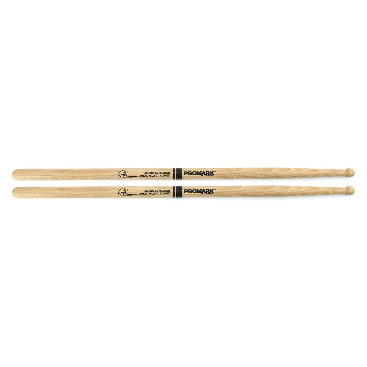 Promark ' Simon Phillips ' Hickory 707 Wood Tip Promark ' Simon Phillips ' Hickory 707 Wood Tip