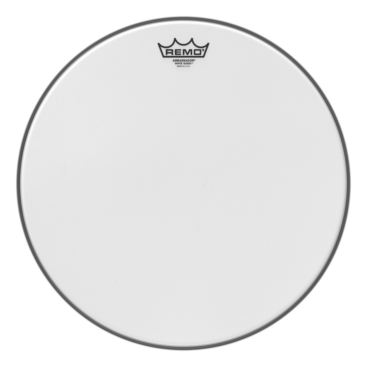 Remo 16" White Suede Ambassador Snare / Floor Tom Head Remo 16" White Suede Ambassador Snare / Floor Tom Head