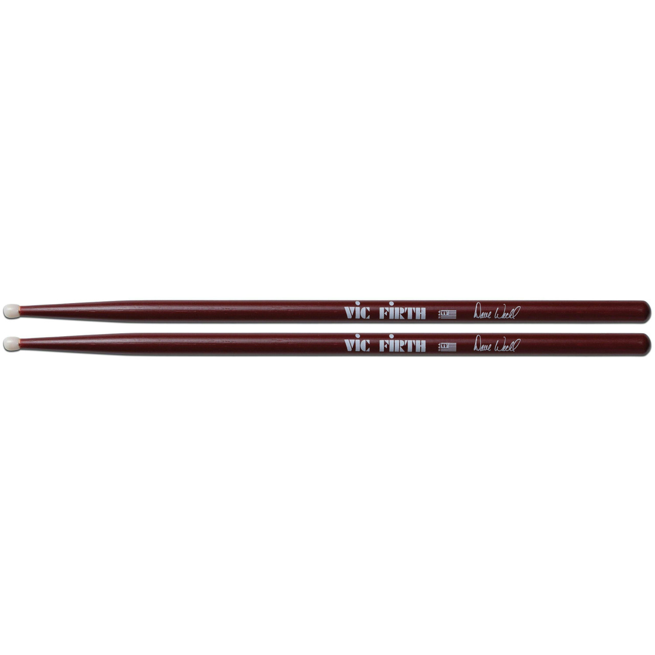 Vic Firth Dave Weckl Nylon Tip Signature Drumsticks Vic Firth Dave Weckl Nylon Tip Signature Drumsticks