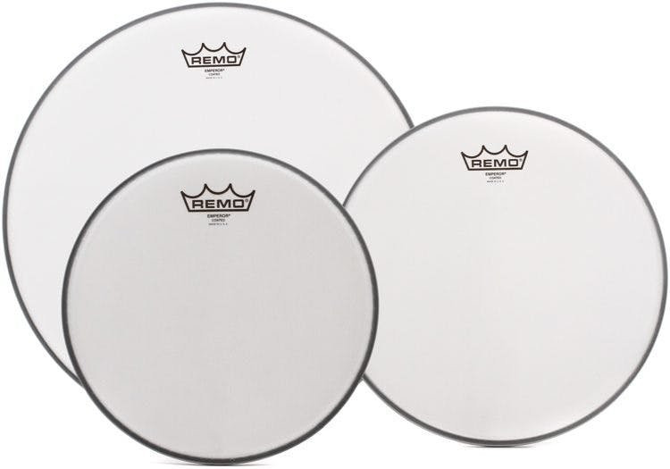 Remo Tom Pack Emperor Coated LA Fusion 10" 12" 16" Remo Tom Pack Emperor Coated LA Fusion 10" 12" 16"