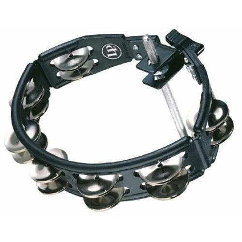 LP LP160 Cyclops Tambourine Mountable Steel Black LP LP160 Cyclops Tambourine Mountable Steel Black