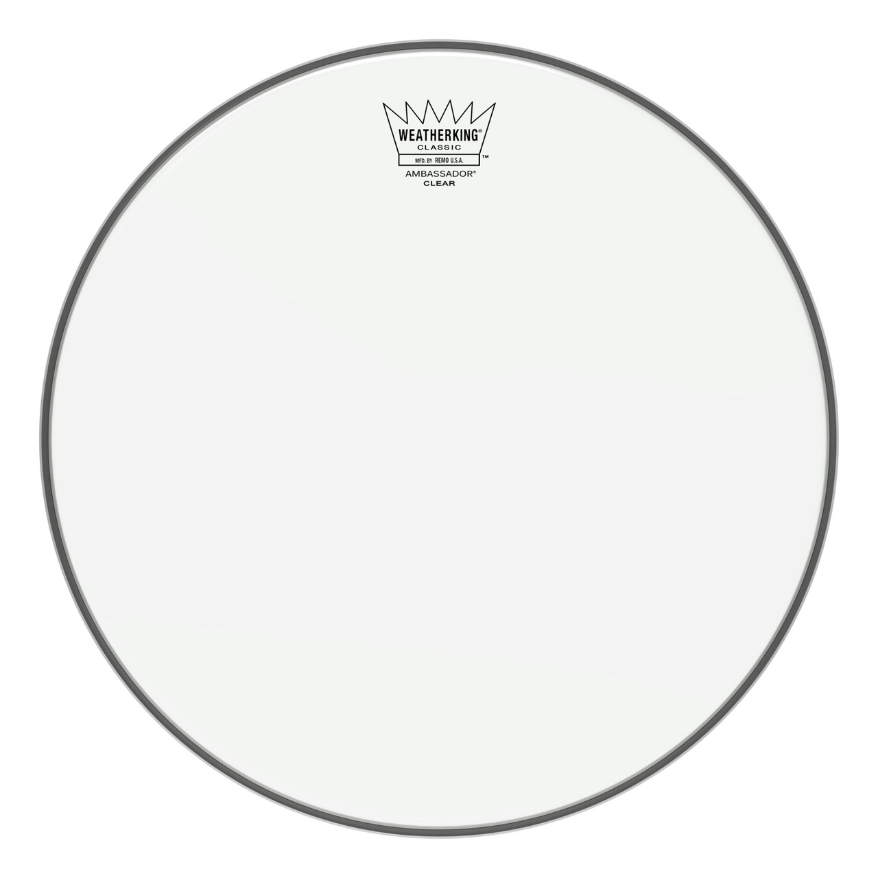 Remo 13" Ambassador Clear Batter for Vintage and Custom Drums - Classic Fit Remo 13" Ambassador Clear Batter for Vintage and Custom Drums - Classic Fit