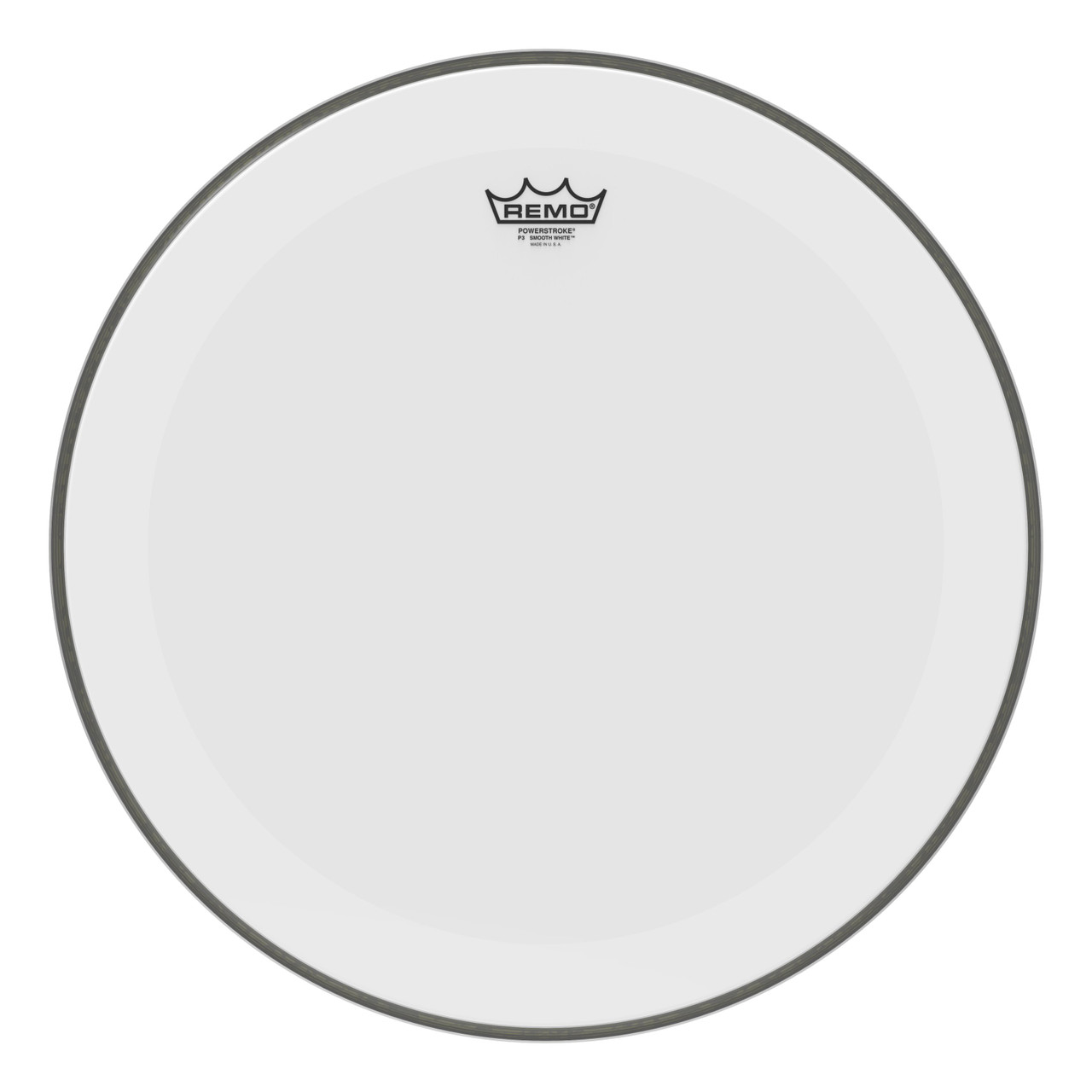 Remo 20" Powerstroke 3 Smooth White Bass Drum Head Remo 20" Powerstroke 3 Smooth White Bass Drum Head