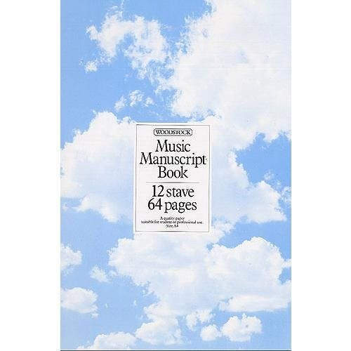 Manuscript Book A4 12 Stave 64PP Spiral Bound Manuscript Book A4 12 Stave 64PP Spiral Bound