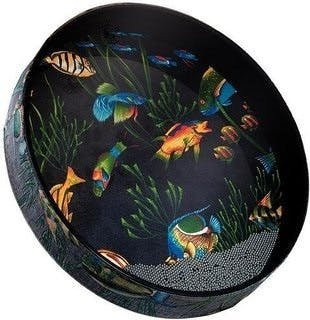 Remo 12"x2.5" Ocean Drum (graphic) Remo 12"x2.5" Ocean Drum (graphic)
