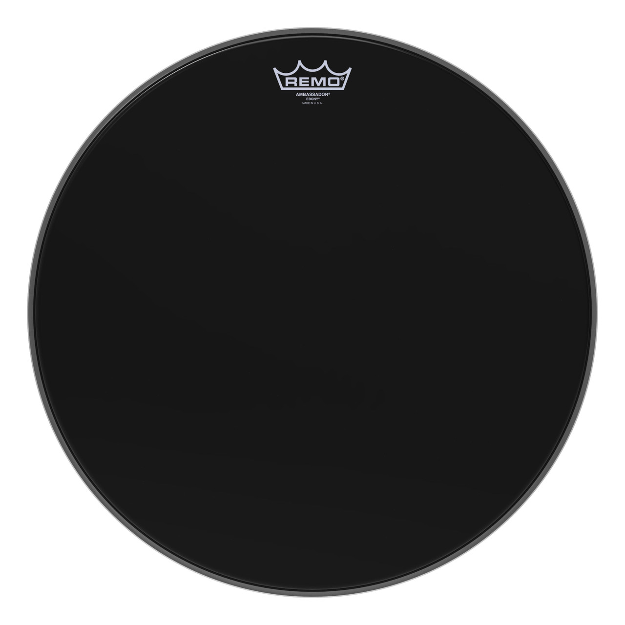 Remo 18" Ebony Ambassador Floor Tom Head Remo 18" Ebony Ambassador Floor Tom Head