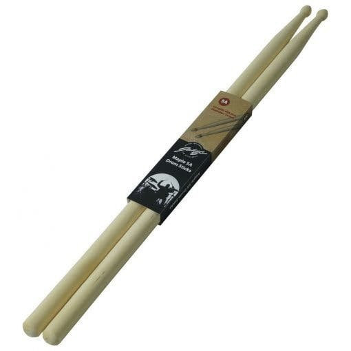 Wood Tipped Maple 5A Drumsticks (Pair) Johnny Brook Wood Tipped Maple 5A Drumsticks (Pair) Johnny Brook