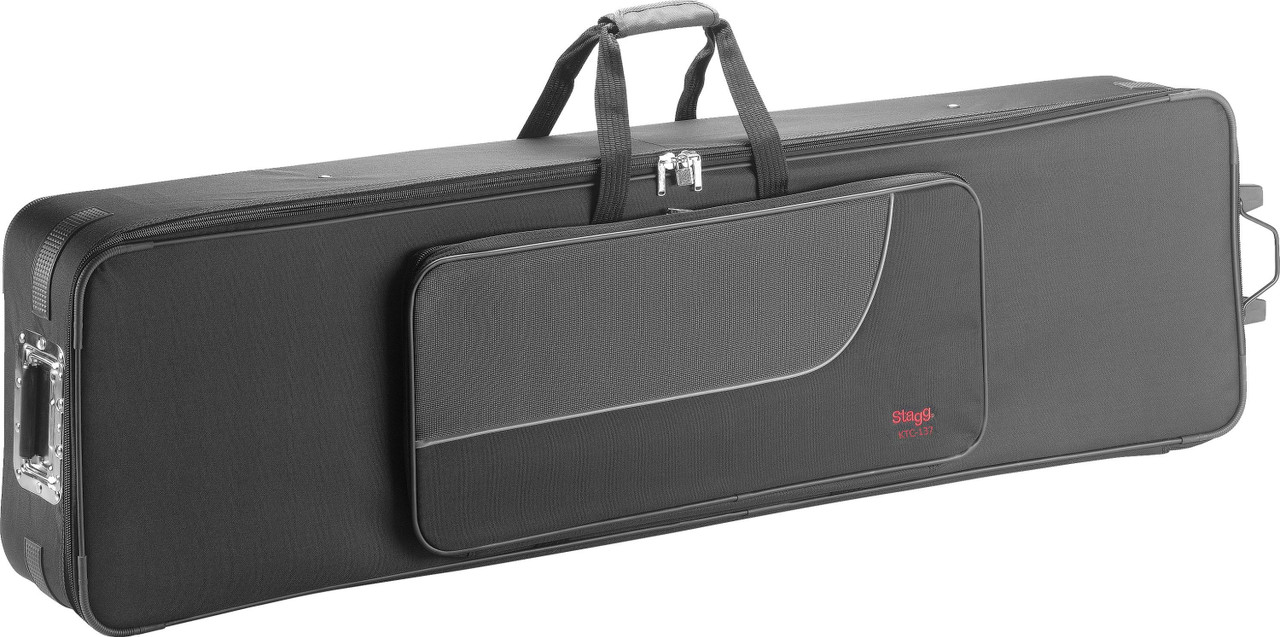 Stagg Lightweight Keyboard Case with Wheels & Handle Stagg Lightweight Keyboard Case with Wheels & Handle