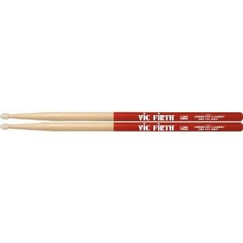 Vic Firth American Classic 5BN Nylon Tip Drumsticks with Vic Gip Vic Firth American Classic 5BN Nylon Tip Drumsticks with Vic Gip