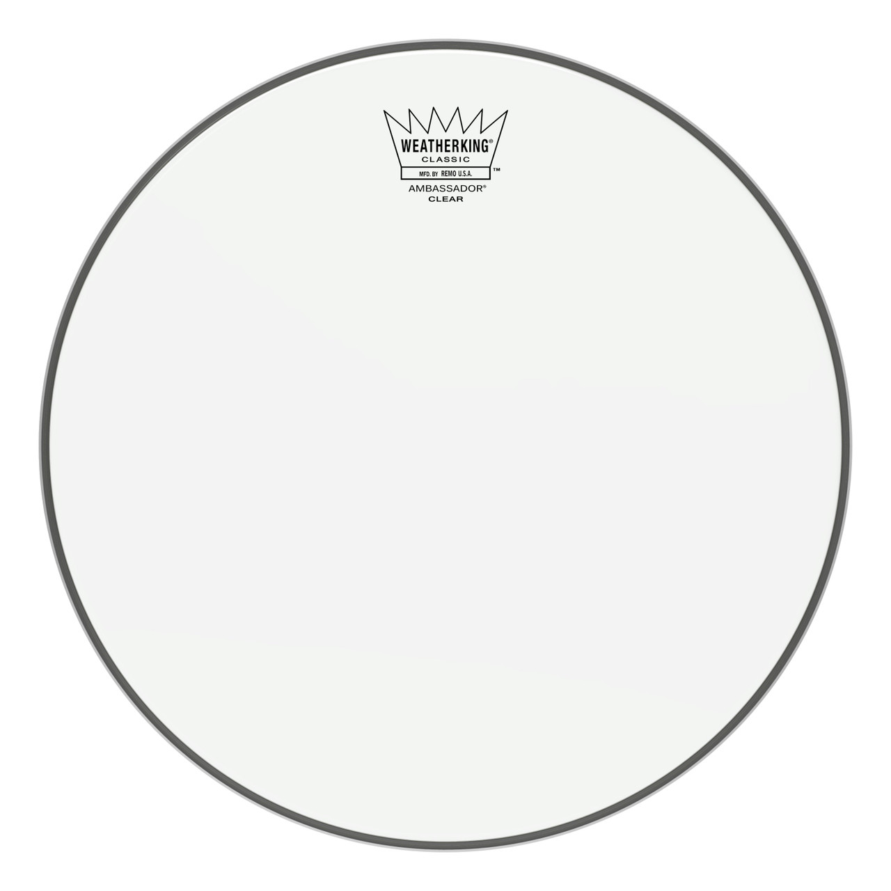 Remo 12" Ambassador Clear Batter for Vintage and Custom Drums - Classic Fit Remo 12" Ambassador Clear Batter for Vintage and Custom Drums - Classic Fit