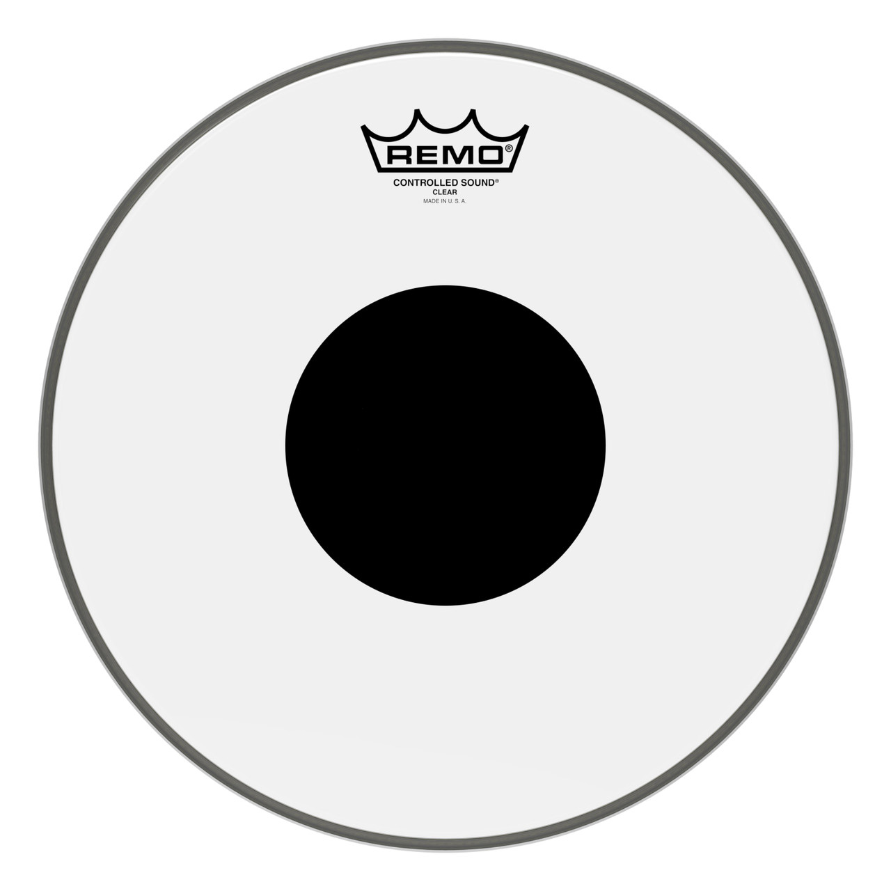 Remo 12" CS Clear Tom / Snare Head with Black Dot