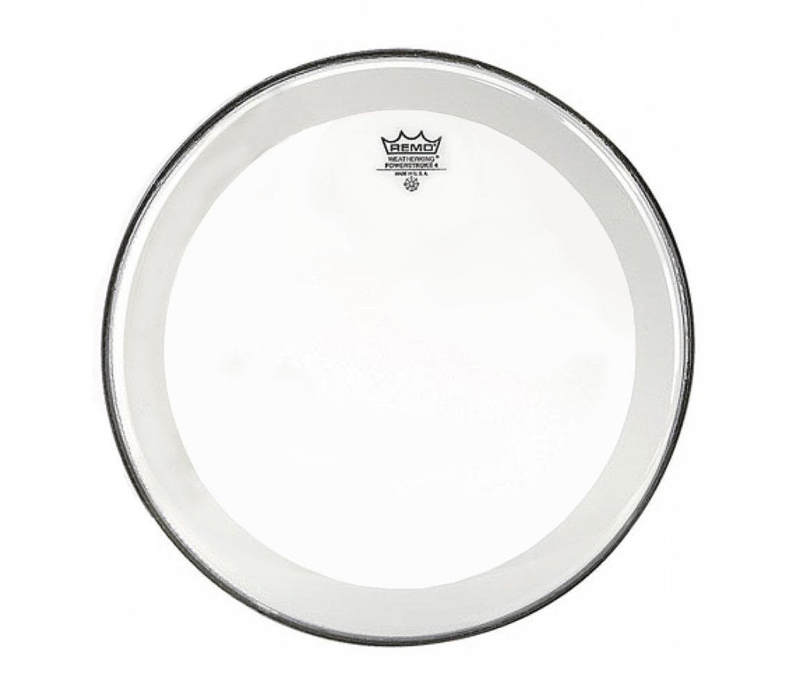 Remo 24" Powerstroke 4 Clear Bass Drum Head Remo 24" Powerstroke 4 Clear Bass Drum Head