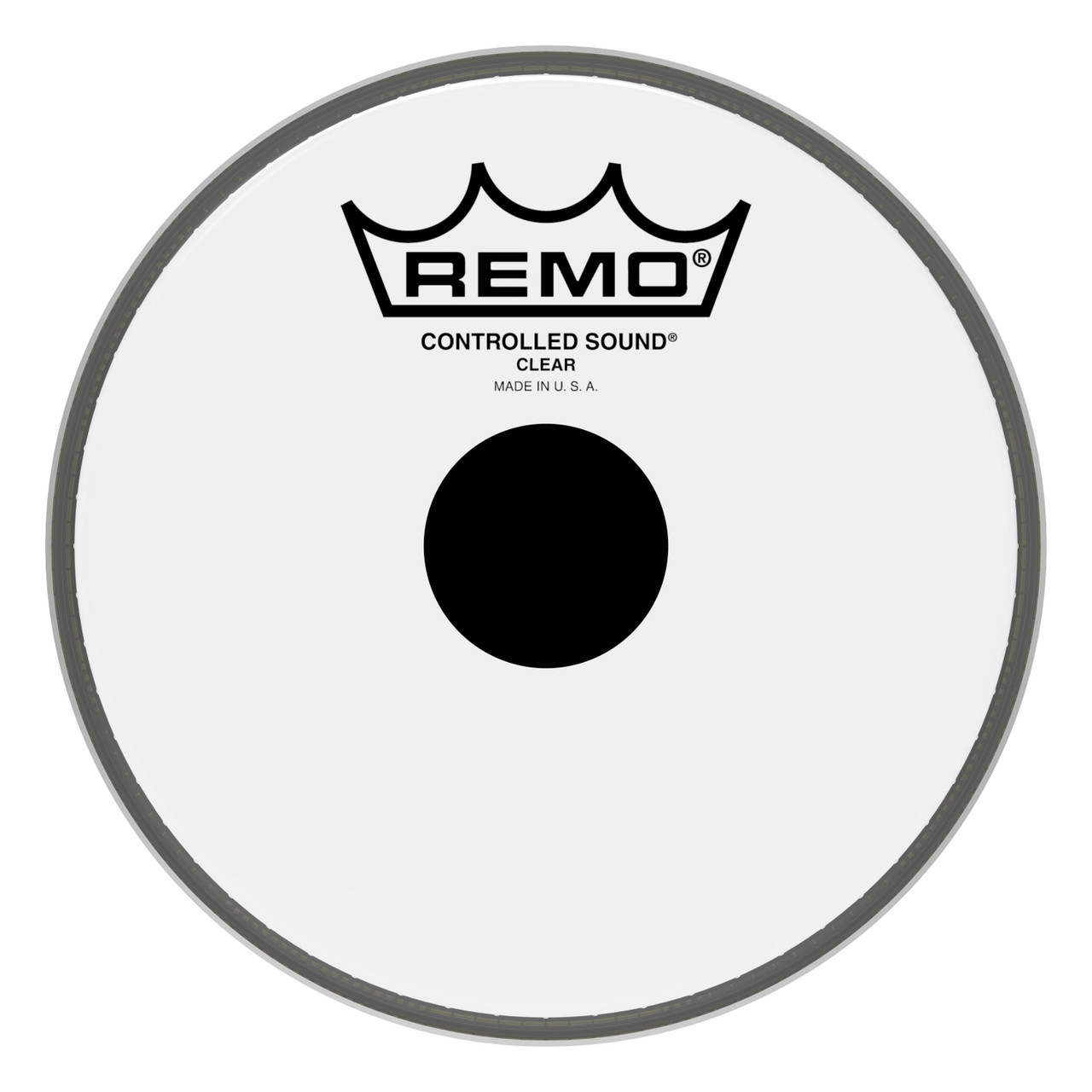 Remo 6" CS Clear Tom Head with Black Dot