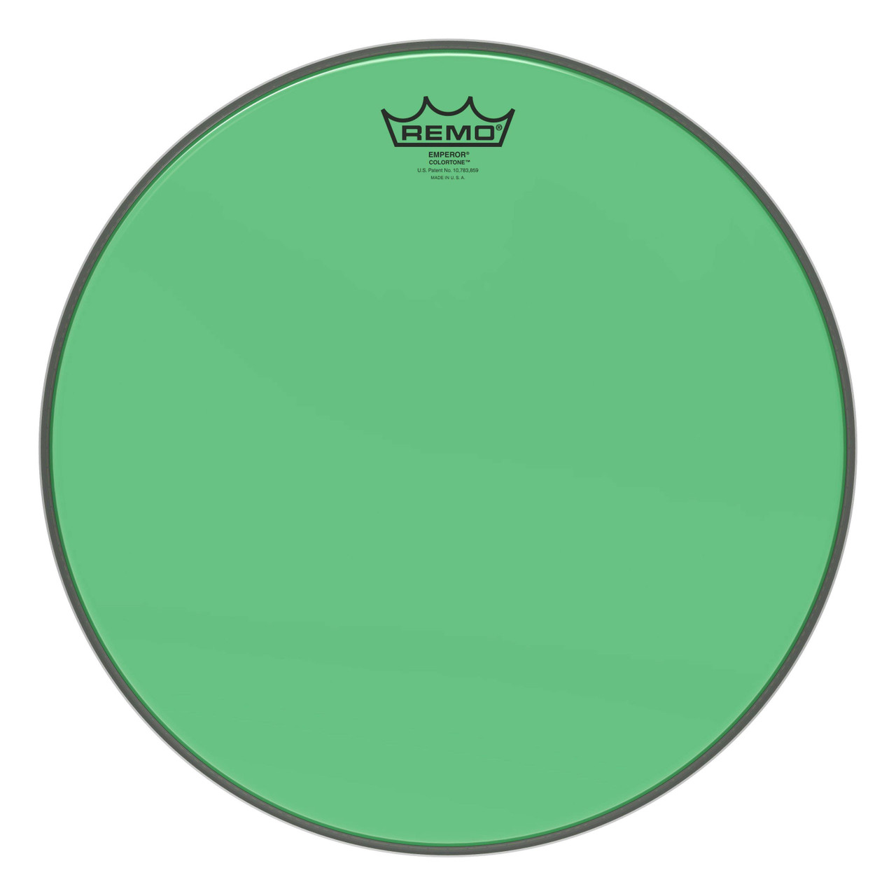 Remo Emperor Colortone Batter Drum Head - Green - 15" Remo Emperor Colortone Batter Drum Head - Green - 15"