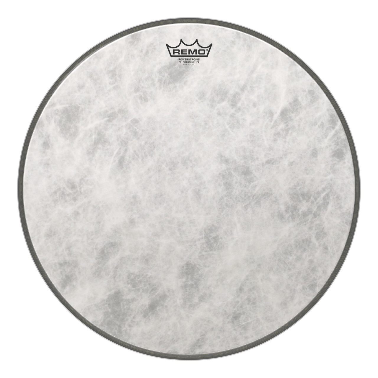 Remo Powerstroke 3 Fiberskyn 3 Medium Bass Drum Head - 18" Remo Powerstroke 3 Fiberskyn 3 Medium Bass Drum Head - 18"