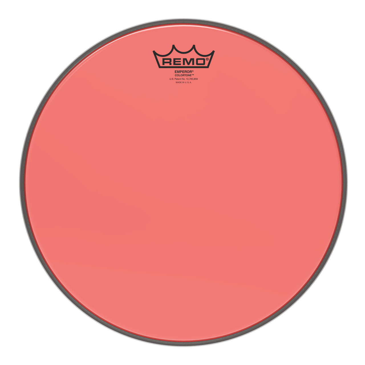 Remo Emperor Colortone Batter Drum Head - Red - 13" Remo Emperor Colortone Batter Drum Head - Red - 13"