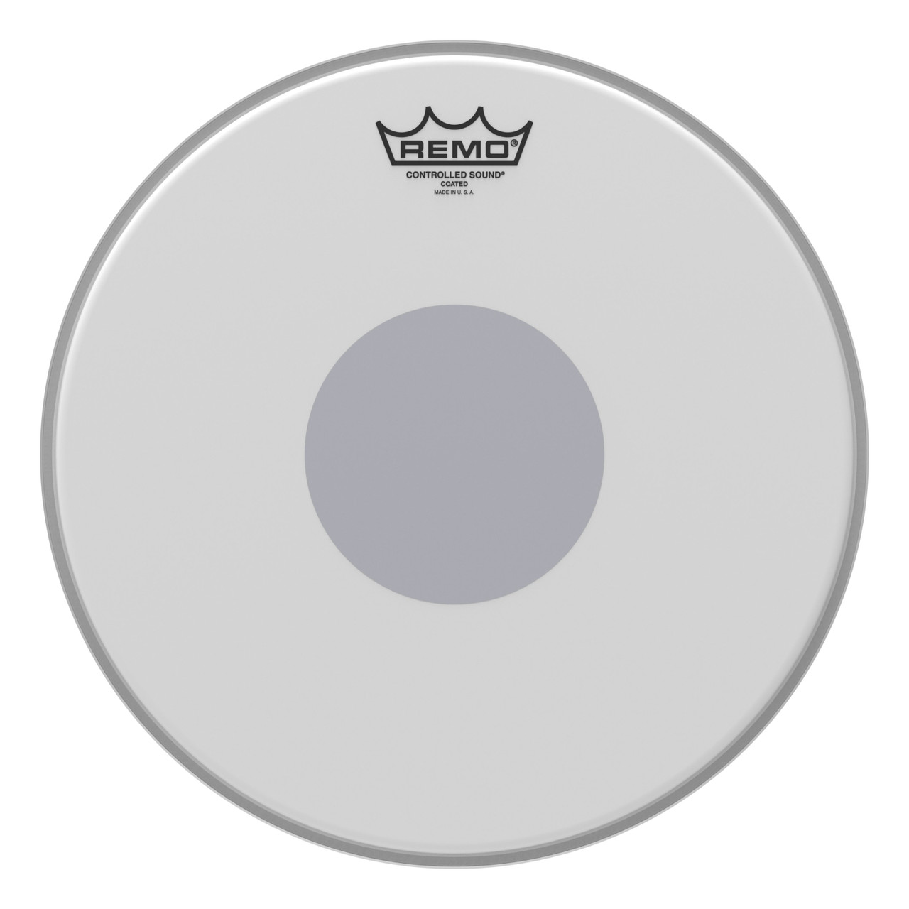 Remo 13" CS Coated Snare Head with Black Dot on the Bottom
