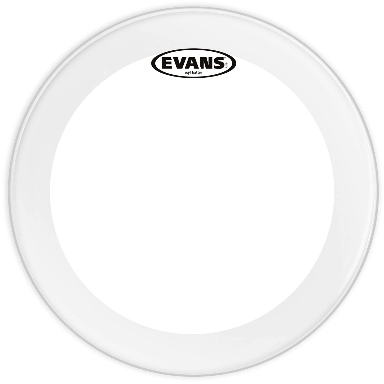 Evans Bd 22 Eq4 Clear Drum Head Evans Bd 22 Eq4 Clear Drum Head