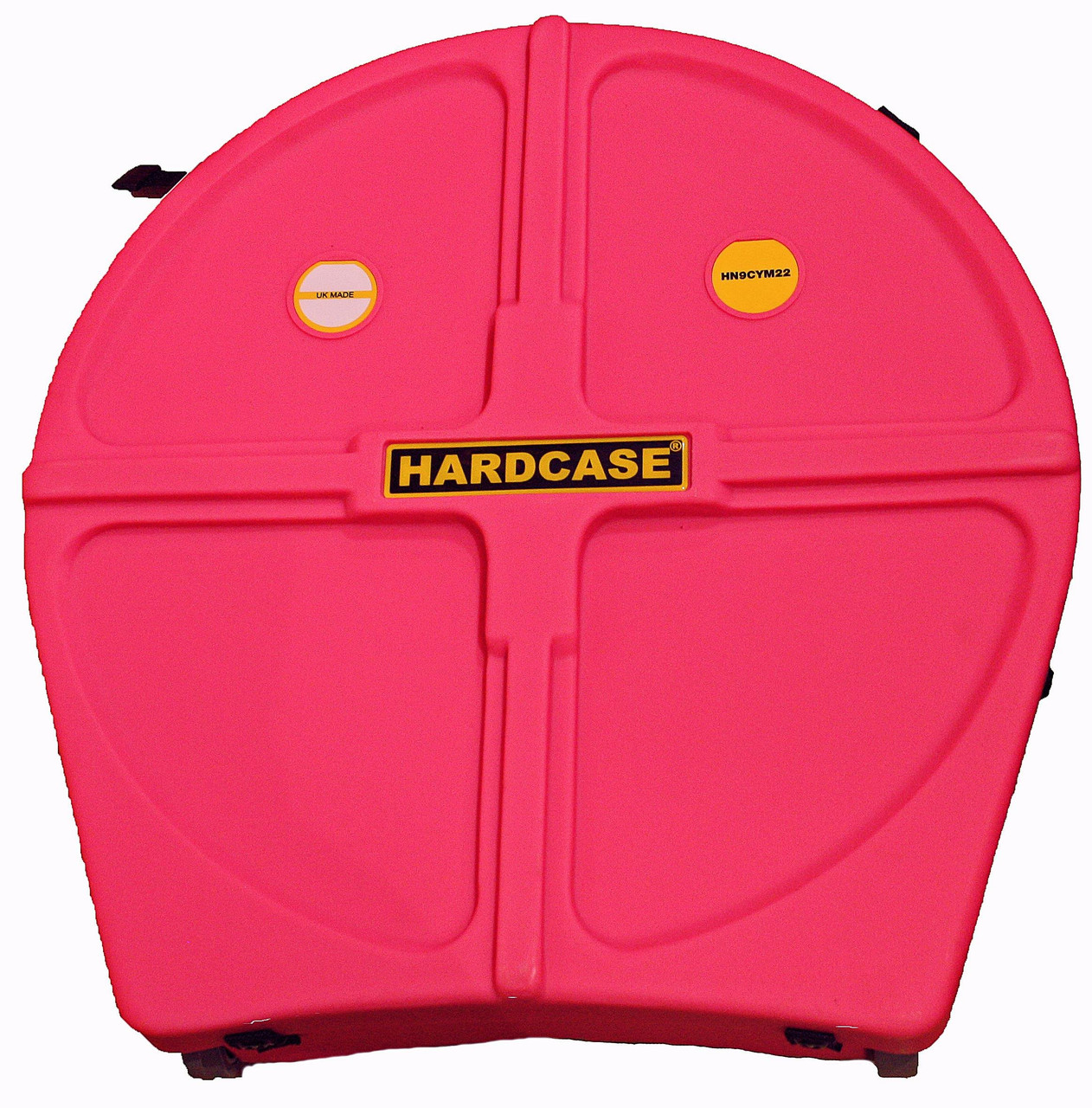 Hardcase 22" Cymbal Case in Pink with Dividers Included Hardcase 22" Cymbal Case in Pink with Dividers Included