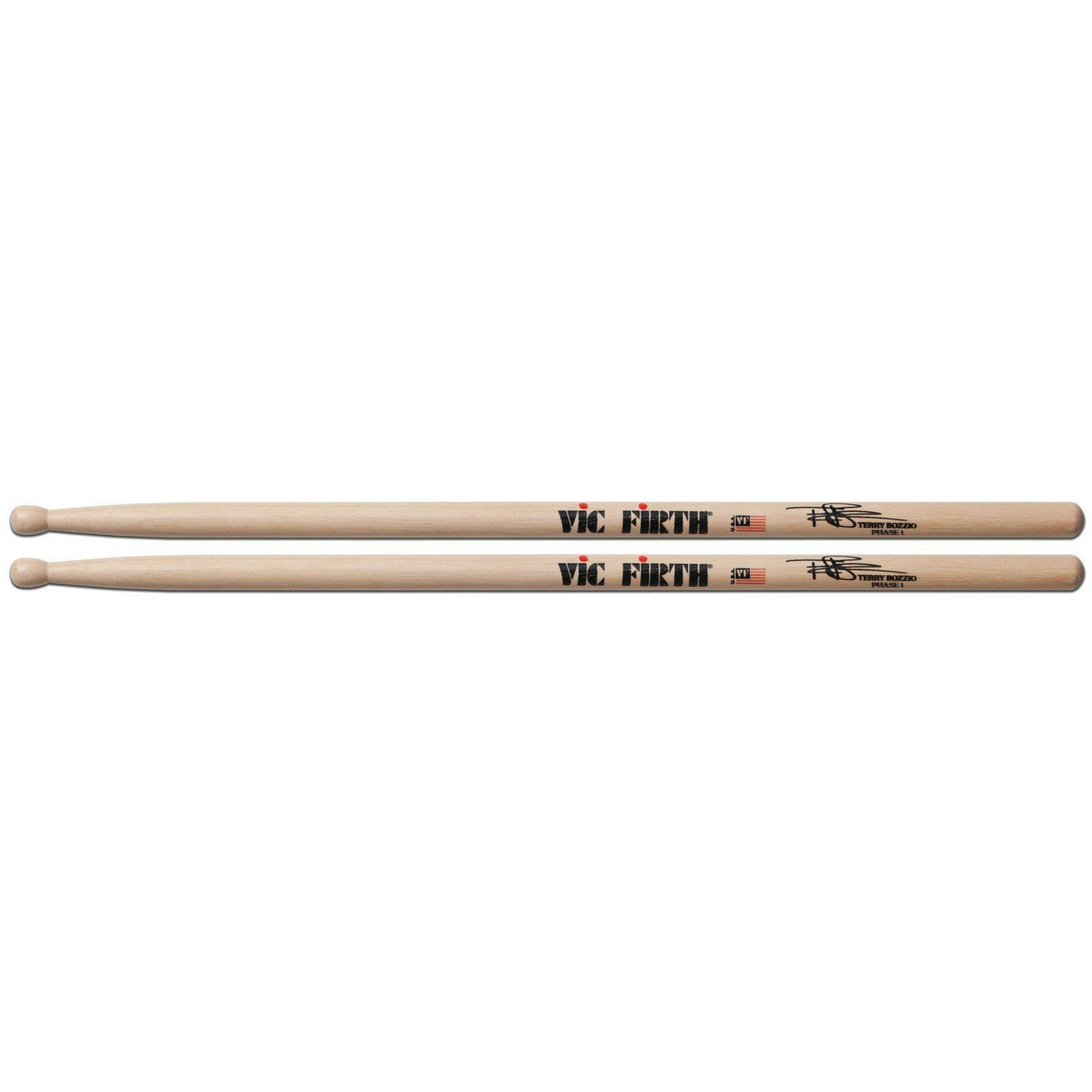 Vic Firth Terry Bozzio, Phase 1 Signature Drumsticks Vic Firth Terry Bozzio, Phase 1 Signature Drumsticks