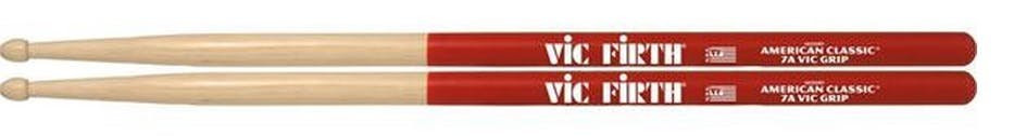 Vic Firth American Classic 7A Drumsticks with Vic Grip Vic Firth American Classic 7A Drumsticks with Vic Grip