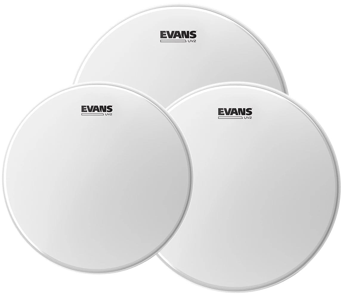 Evans Tom Pack UV2 Coated 10,12,16 Rock Set
