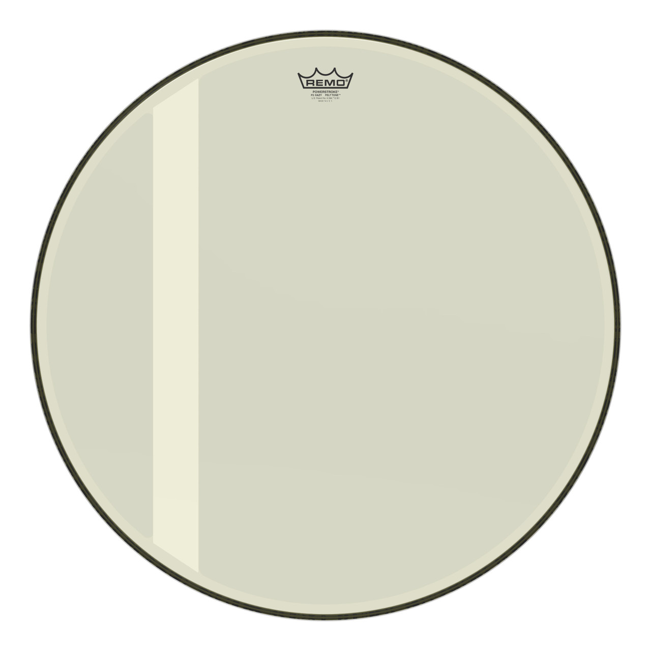 Remo 26" Powerstroke 3 Hazy Felt Tone Bass Drum Head