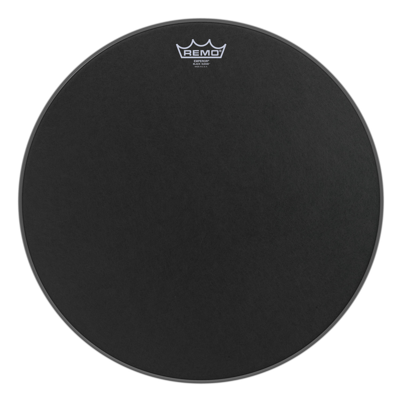 Remo 18" Black Suede Emperor Tom / Floor Tom Head