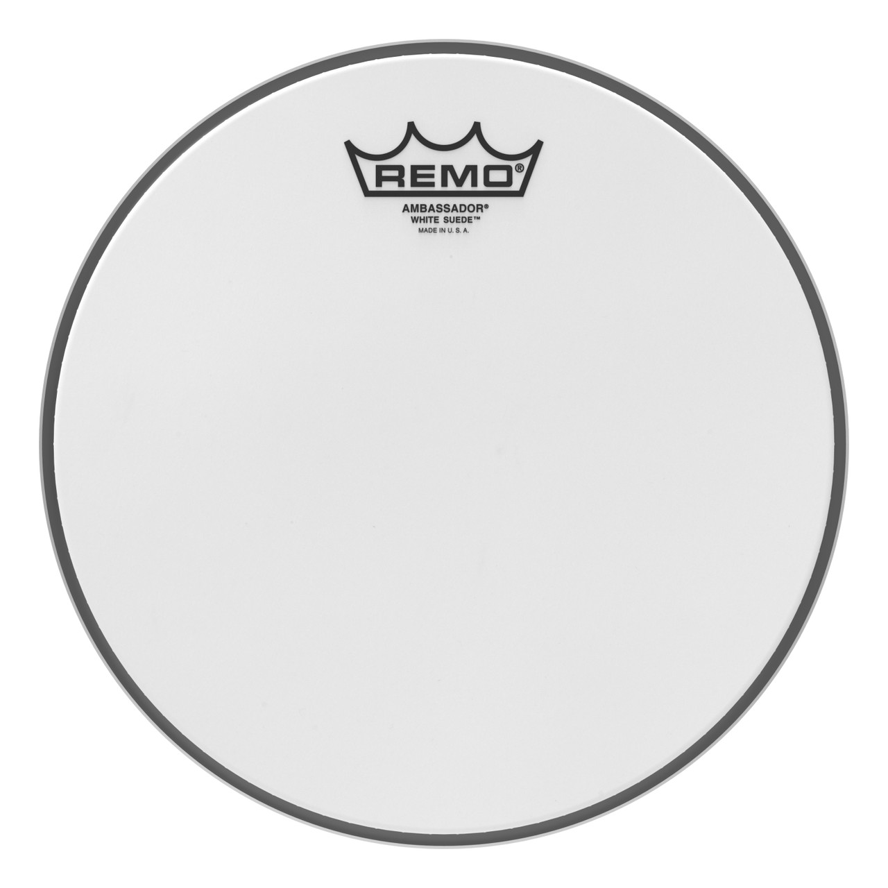 Remo 10" Black Suede Ambassador Tom / Snare Head Remo 10" Black Suede Ambassador Tom / Snare Head