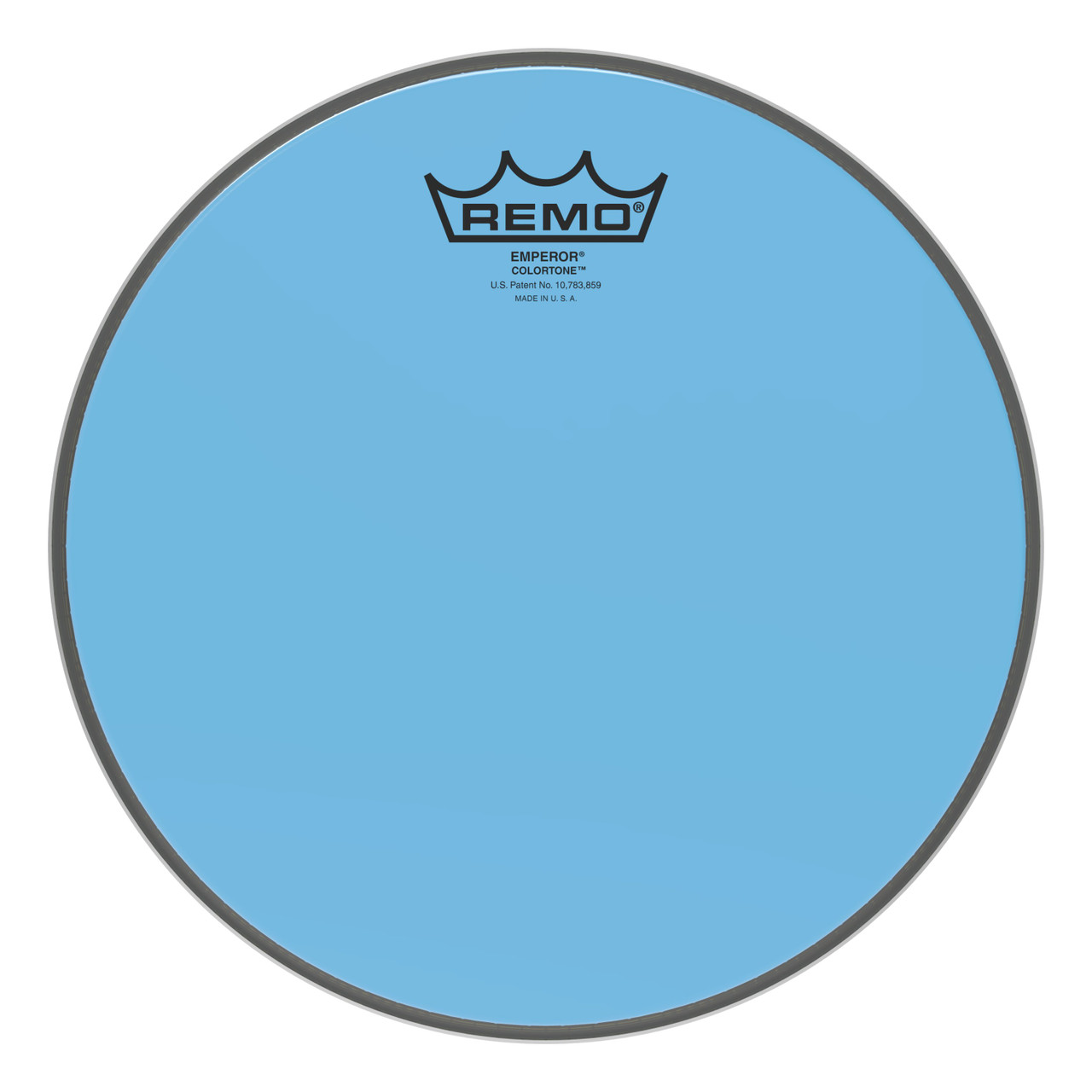 Remo Emperor Colortone Batter Drum Head - Blue - 10" Remo Emperor Colortone Batter Drum Head - Blue - 10"