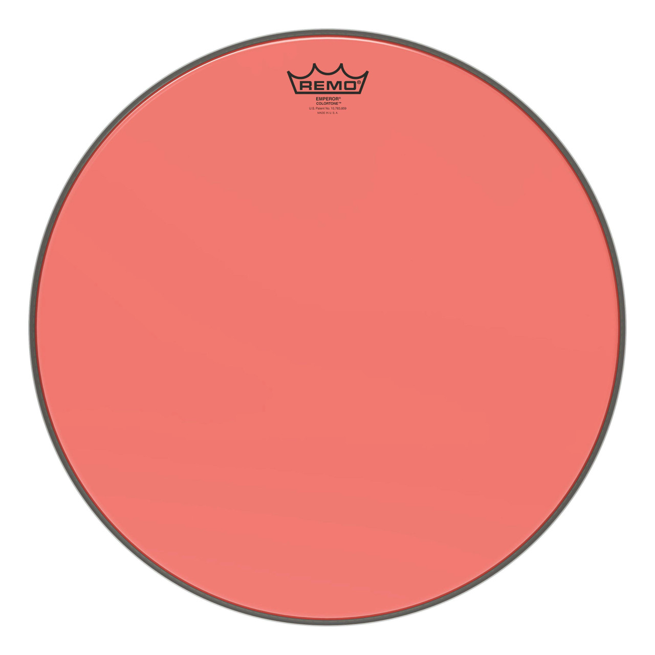 Remo Emperor Colortone Batter Drum Head - Red - 18" Remo Emperor Colortone Batter Drum Head - Red - 18"
