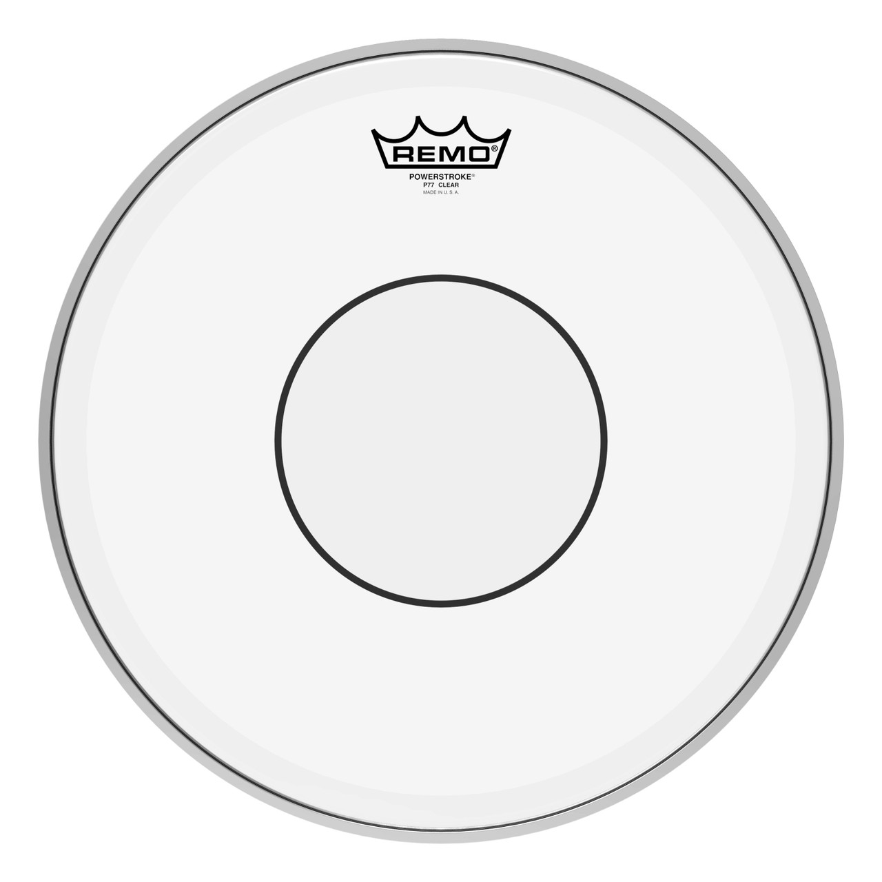 Remo 14" Powerstroke 77 Clear Marching Snare / Tom Head with Double Layer