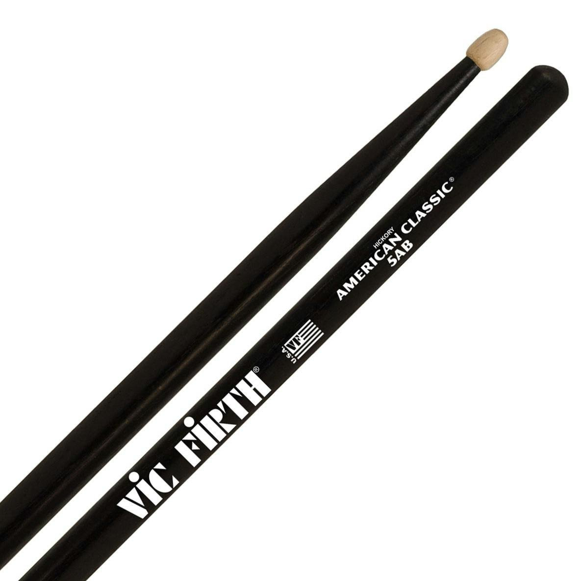 Vic Firth American Classic 5A Drumsticks in Black Vic Firth American Classic 5A Drumsticks in Black
