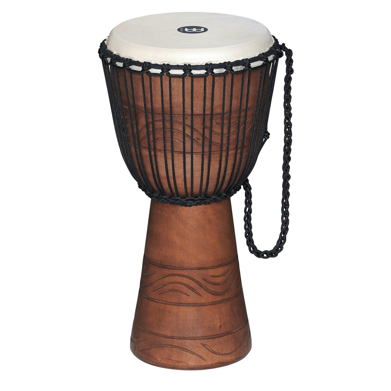 Meinl 10" Water Rhythm Djembe in Brown with bag Meinl 10" Water Rhythm Djembe in Brown with bag