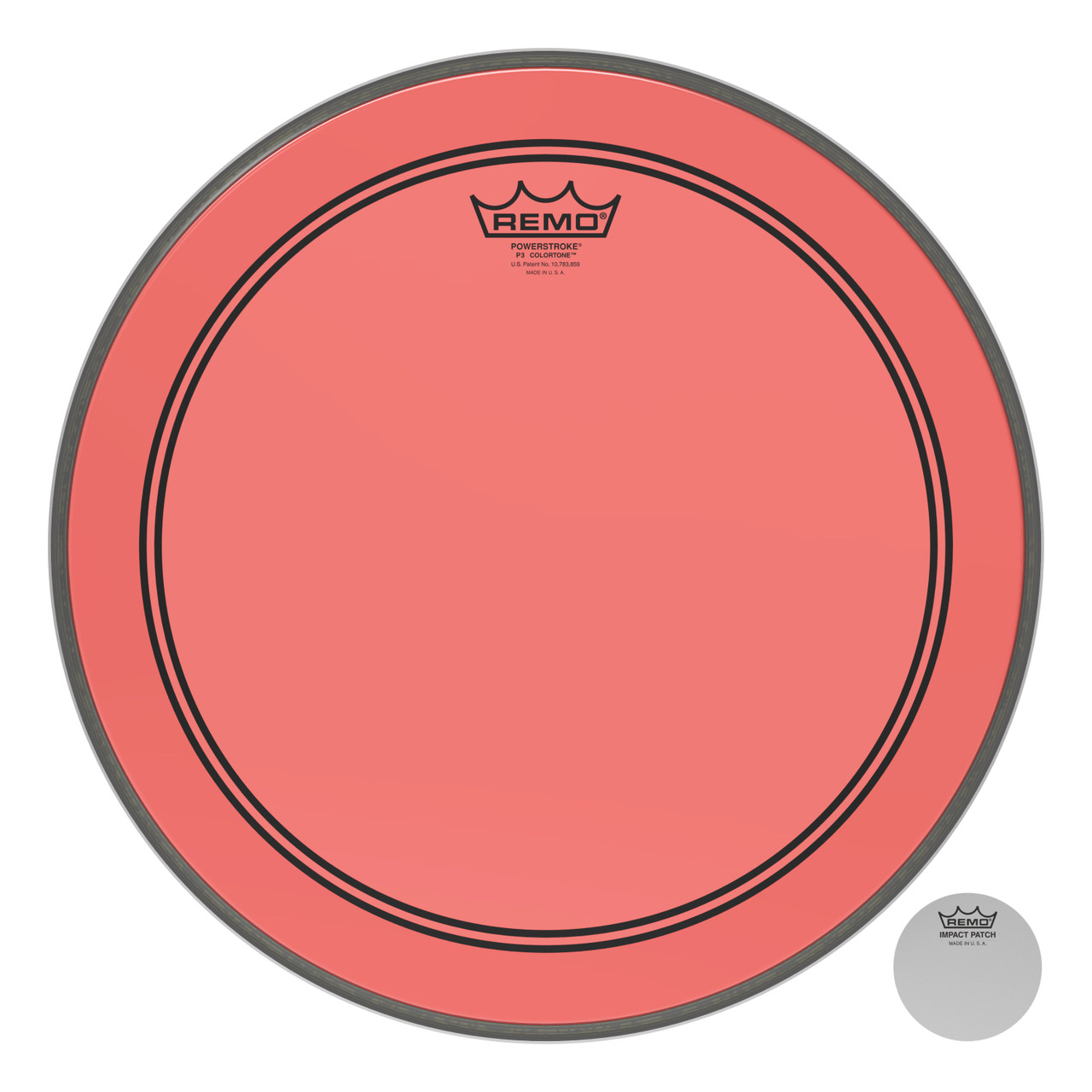 Remo 16 " Powerstroke P3 Colortone Batter Drum Head - Red Remo 16 " Powerstroke P3 Colortone Batter Drum Head - Red
